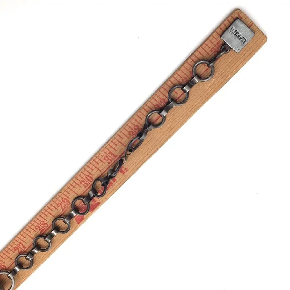 Chico’s faux tortoiseshell links belt acrylic
